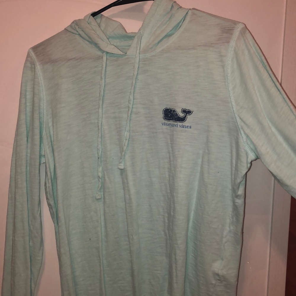 vineyard vines turquoise long sleeve